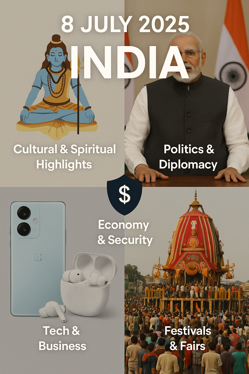 What Happened on 8th July 2025 in India ?